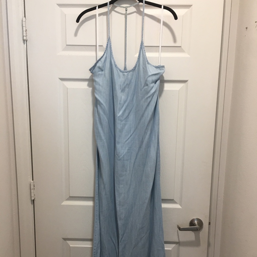 Denim Maxi Dress
